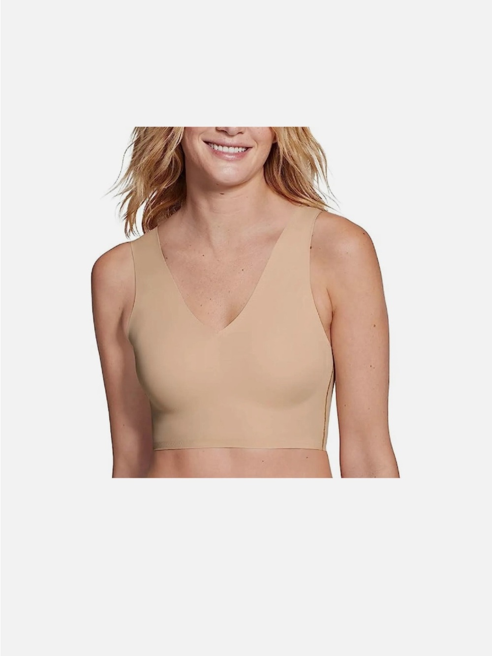 Seamless V-Neck Bralette